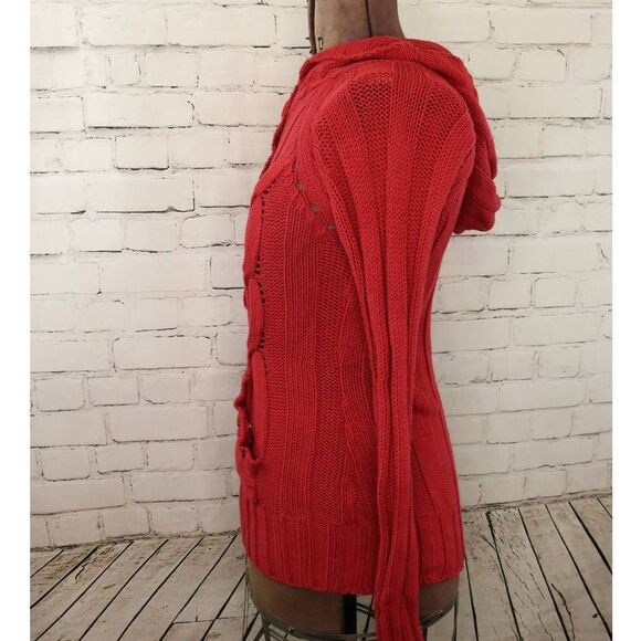 Sz L  Cable Knit Sweater! - Picture 2 of 6